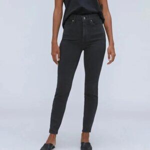Everlane Black "Ankle" High Rise Skinny Jeans Women's Size 30